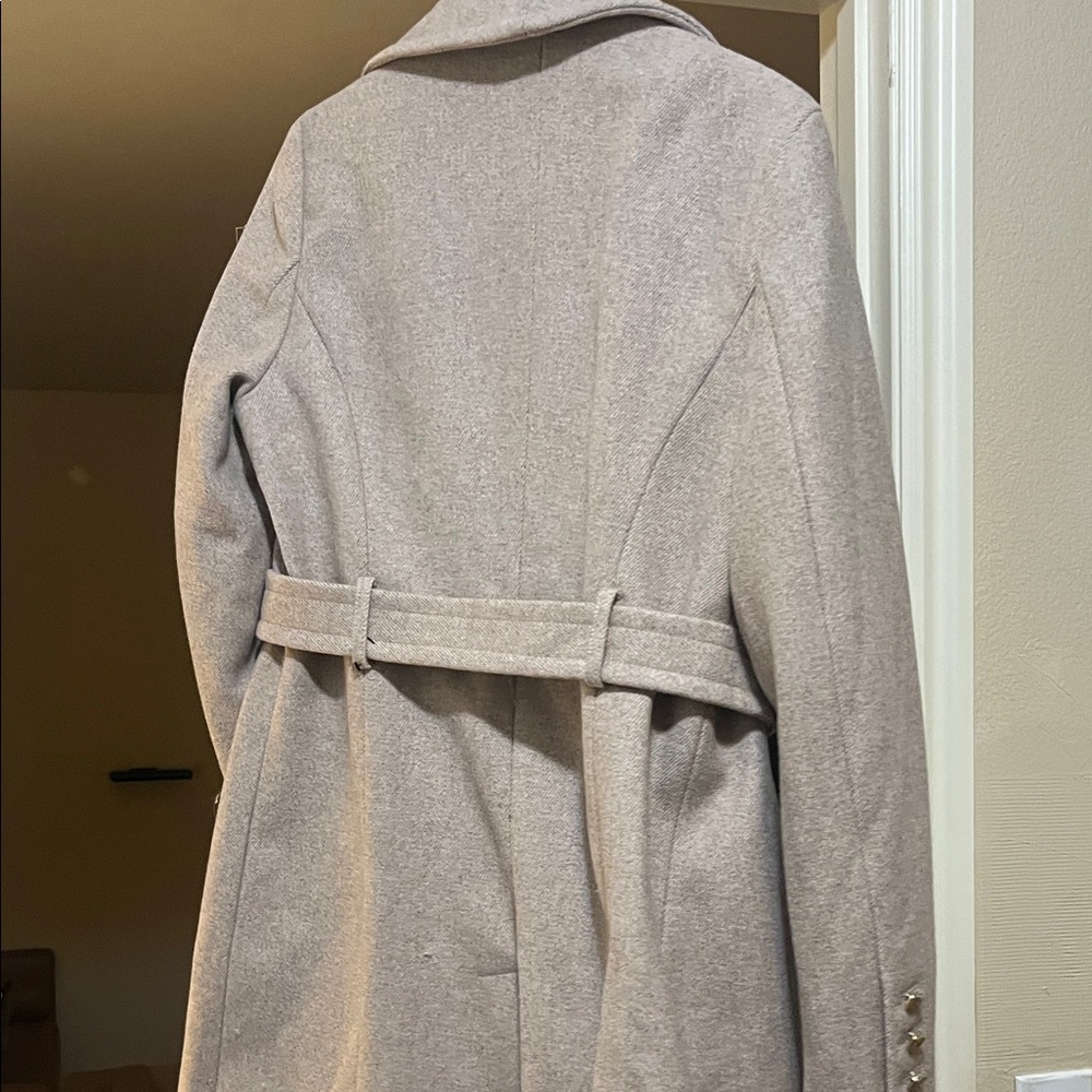 Donna Karan Classic Gray Trench Coat
